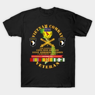 Vietnam Combat Veteran w 2nd Bn 138th FA w 101st  ABN Div T-Shirt